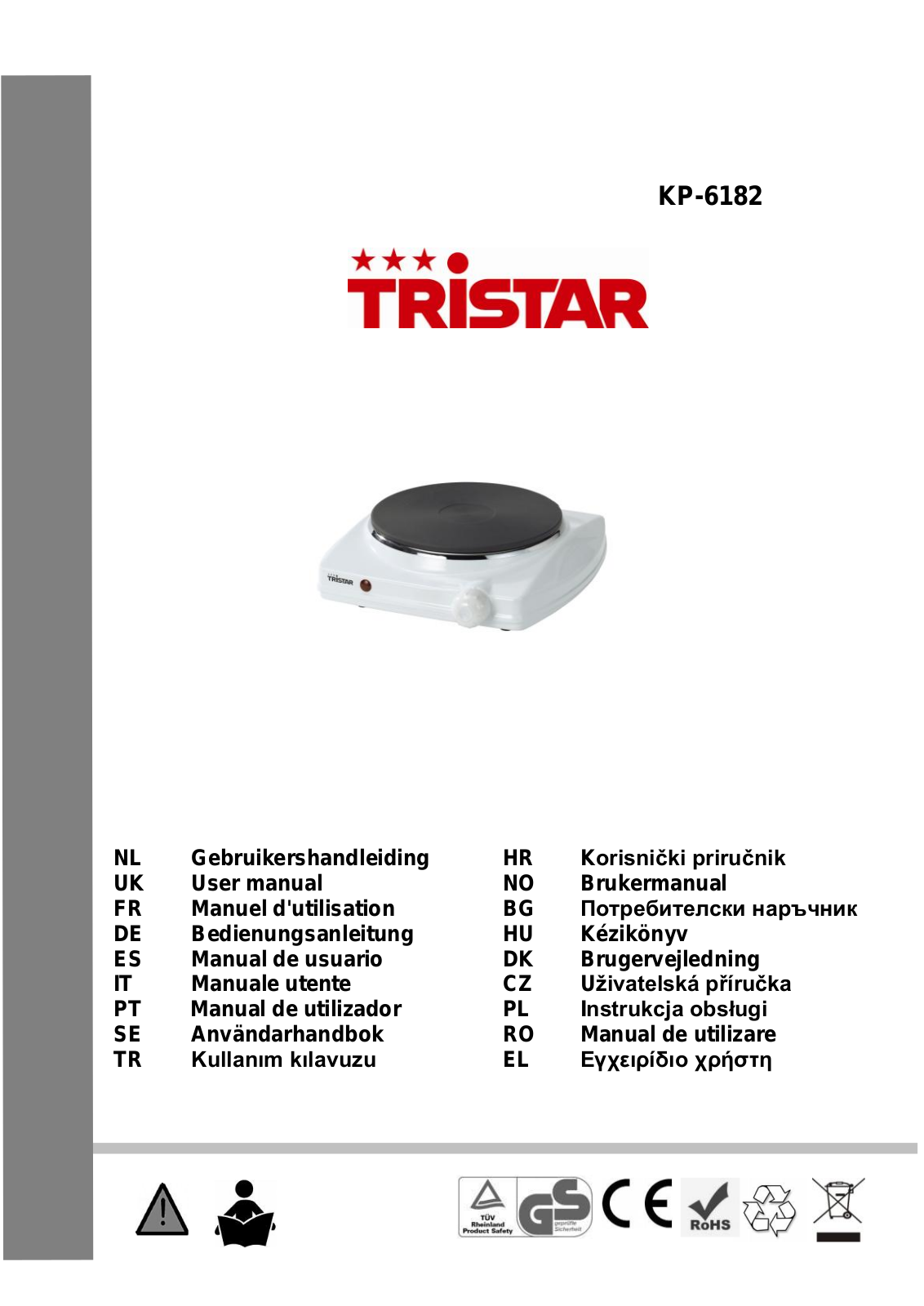 TRISTAR KP 6182 User Manual