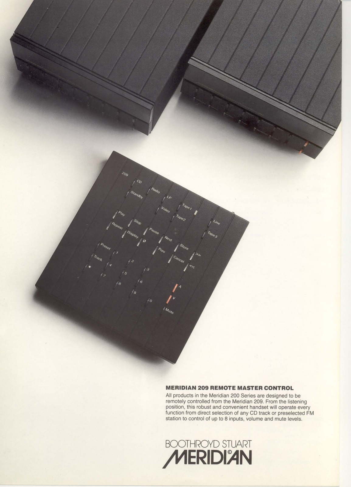 MERIDIAN AUDIO 209 Technical user guide - ManualMachine.com