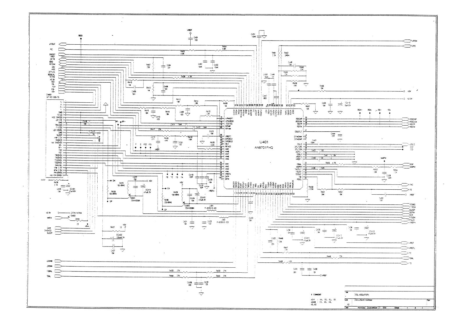 CCE DVD-2100 Schematic