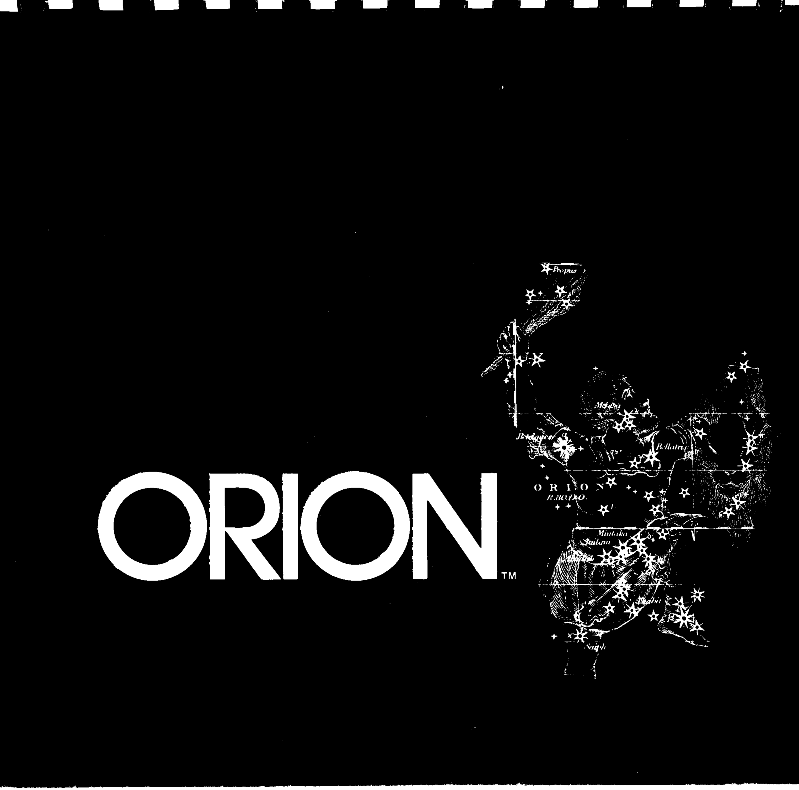 Hasbro ORION User Manual