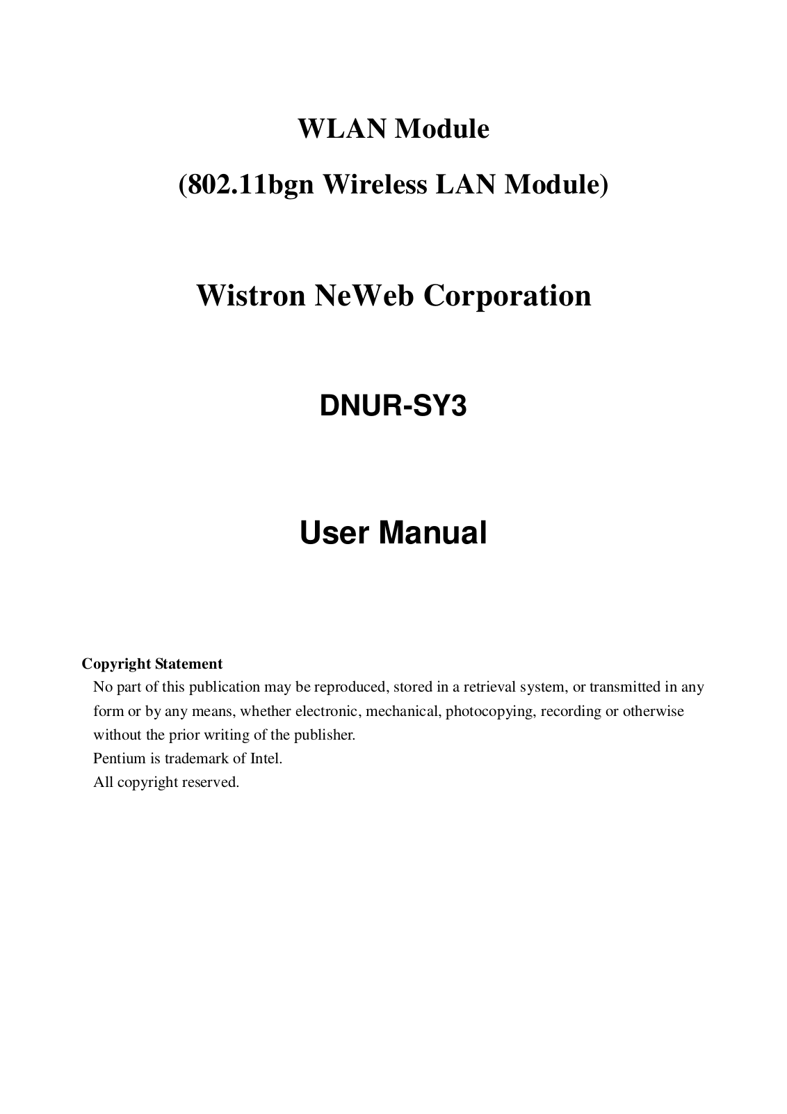 Sony DNURSY3 Users Manual
