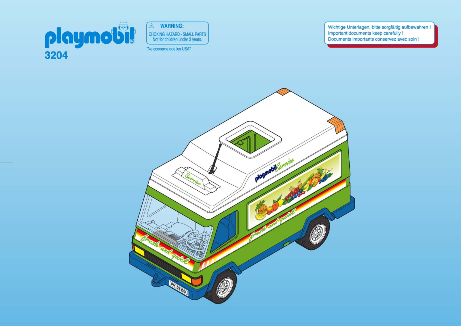 Playmobil 3204 Instructions