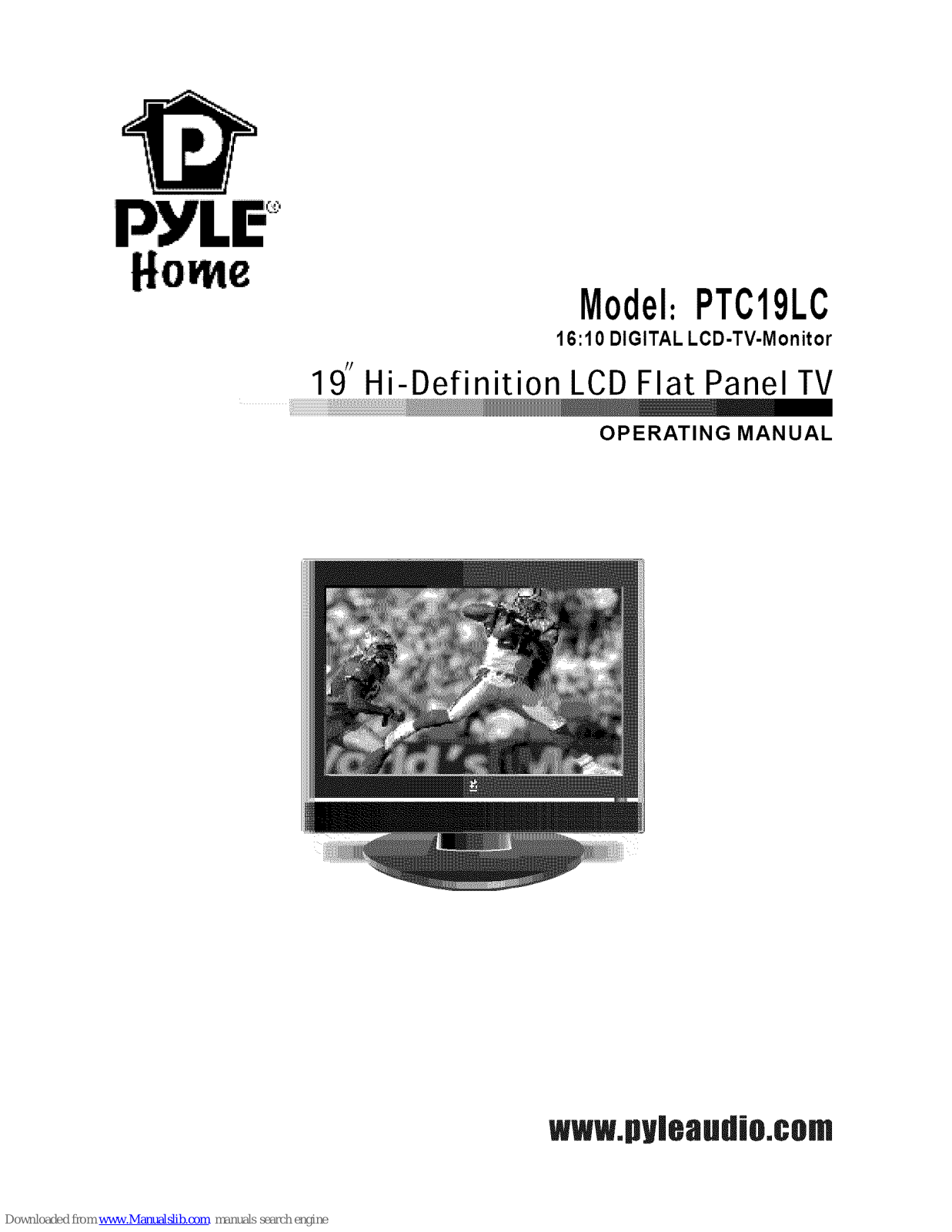 Pyle PTC19LC Operating Manual - ManualMachine.com