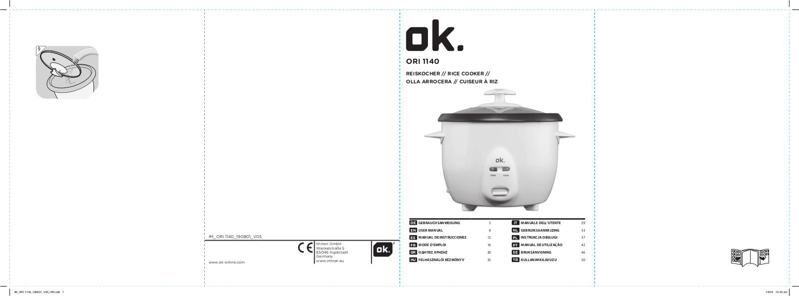 OK. ORI 1140 User guide - ManualMachine.com