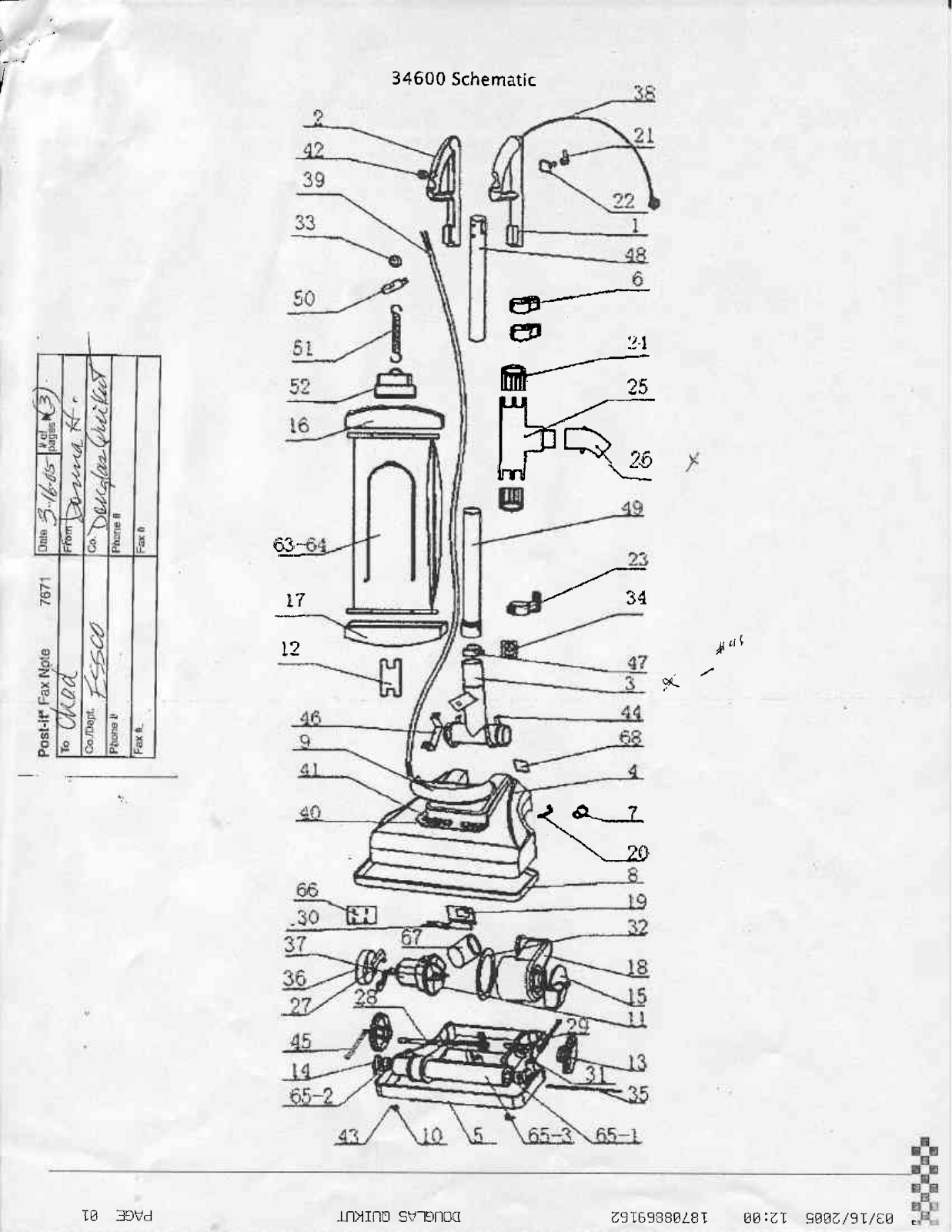 Douglas 34600 Owner's Manual