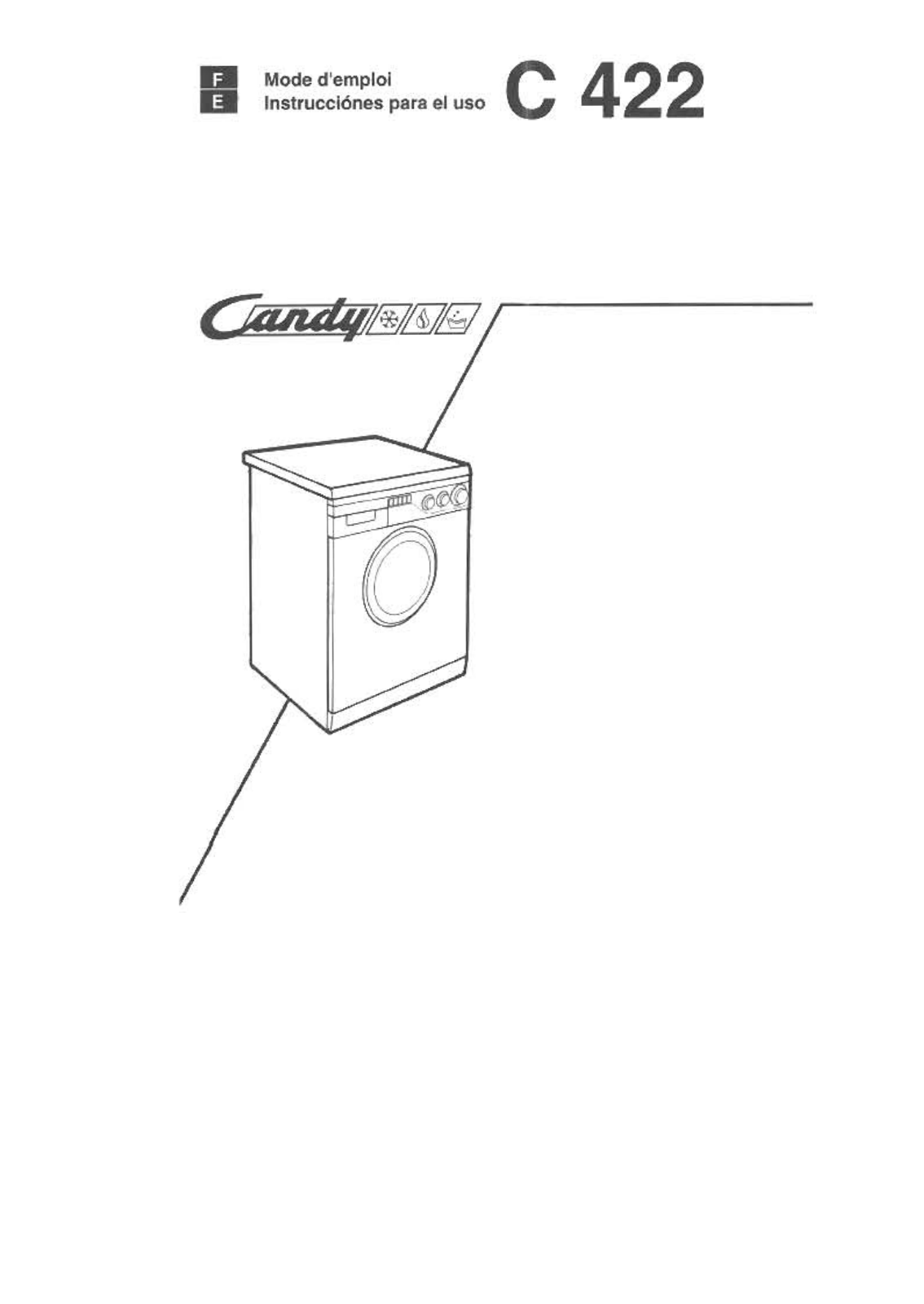 CANDY C 422 User Manual