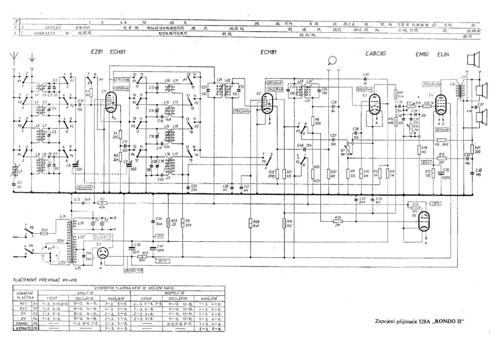 Tesla 528a schematic