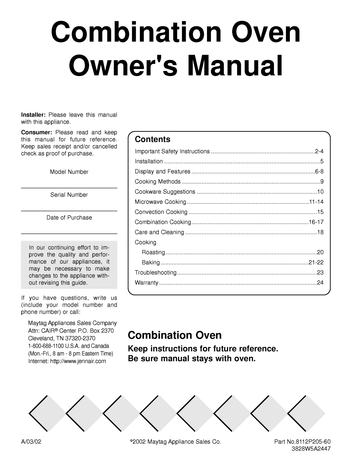 LG JMC9158AAS, JMC9158AAB, JMC9158AAQ, JMC9158AAW User Manual