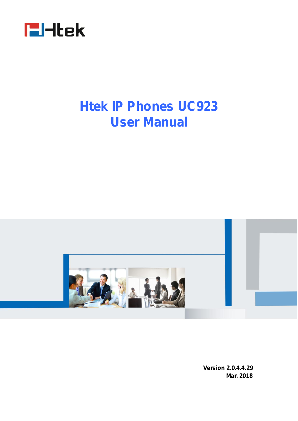 Htek UC923 User guide