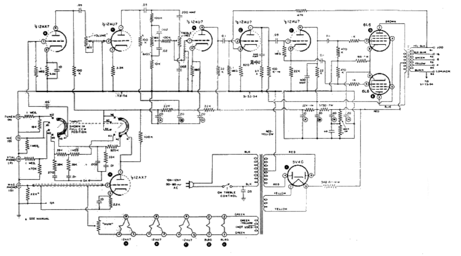 Heath Company A-9-CS Schematic