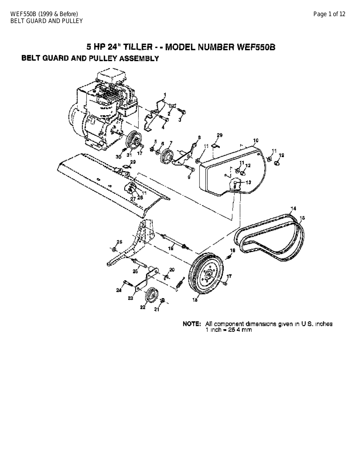AYP WEF550B Parts List - ManualMachine.com