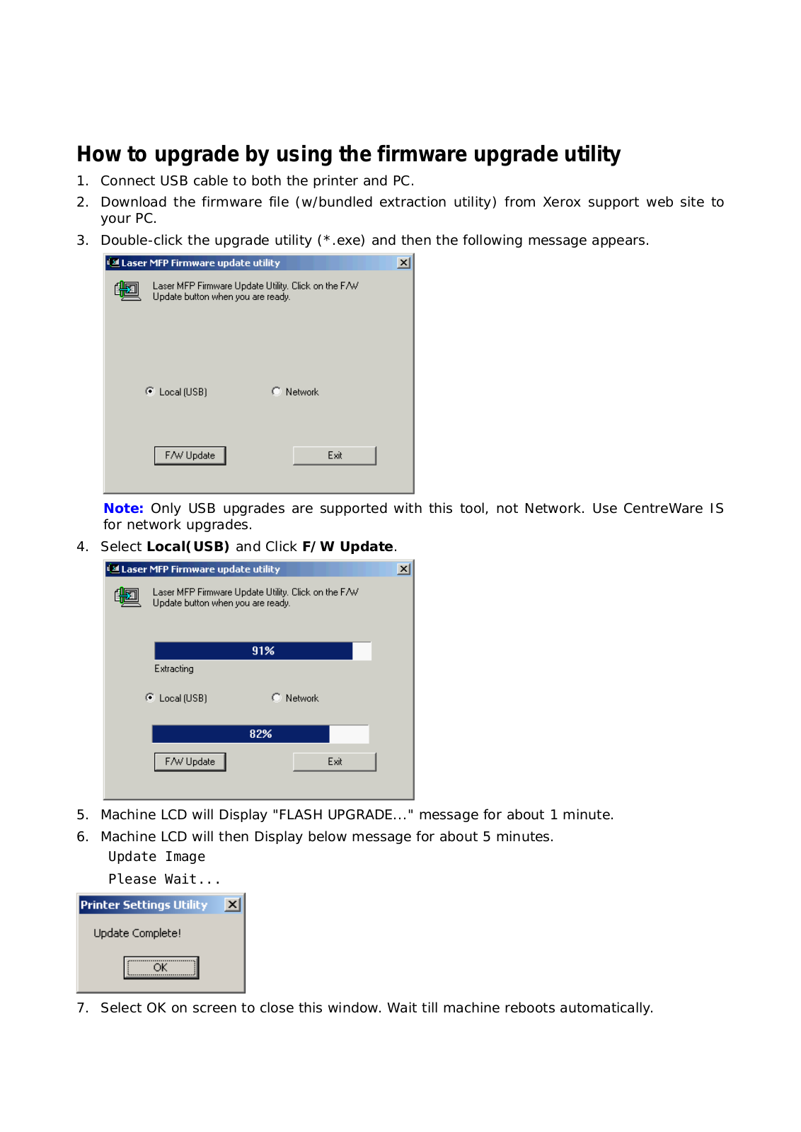 Xerox Firmware Installation User Guide