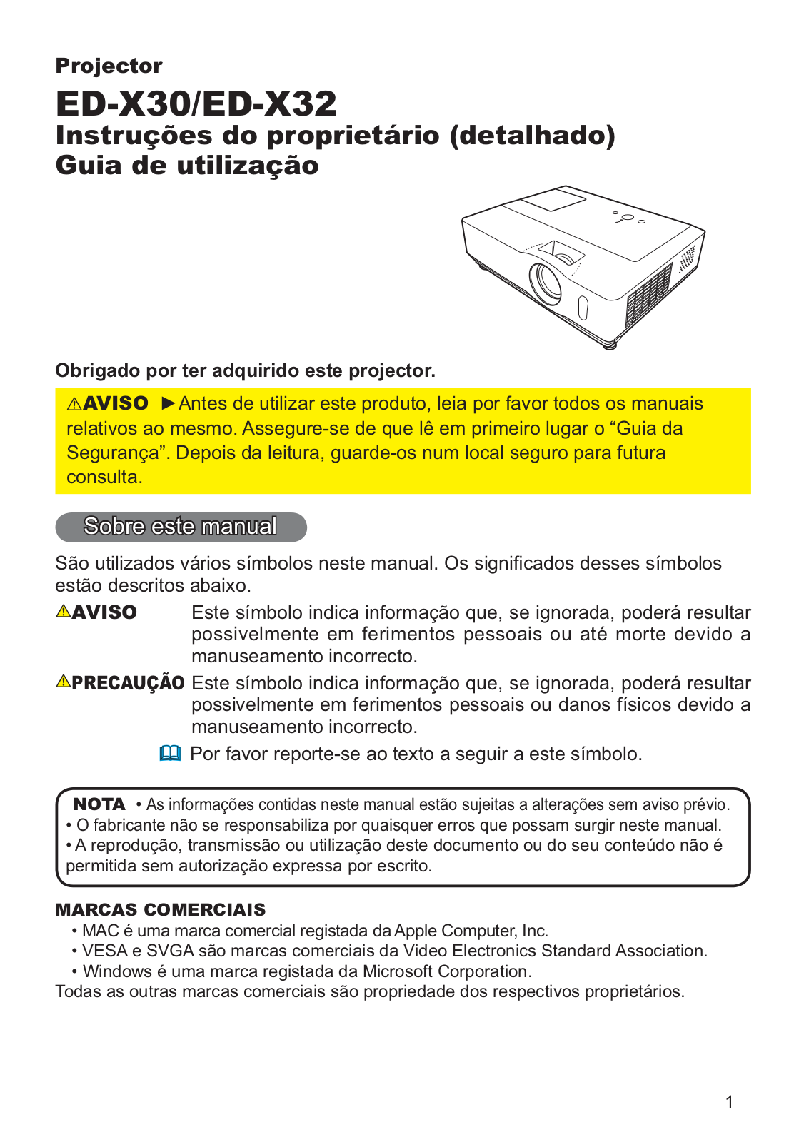 Hitachi ED-X32EP, ED-X30EP User Manual