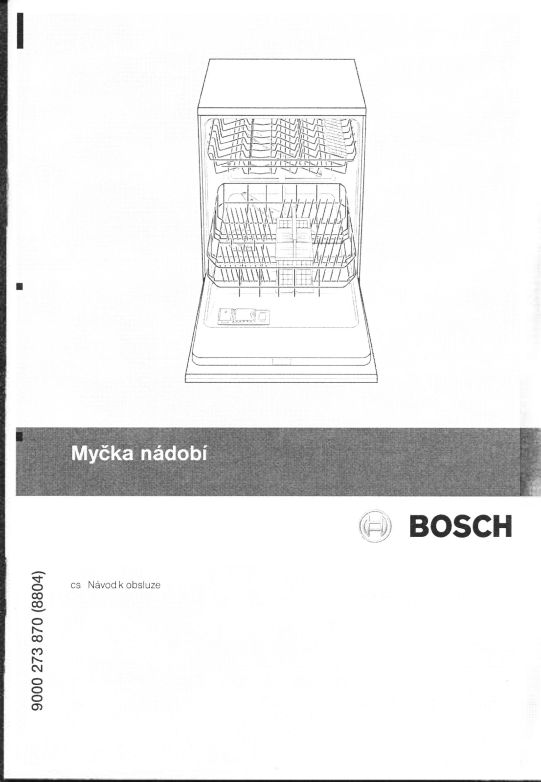 Bosch MYCKA NADOBI Manual