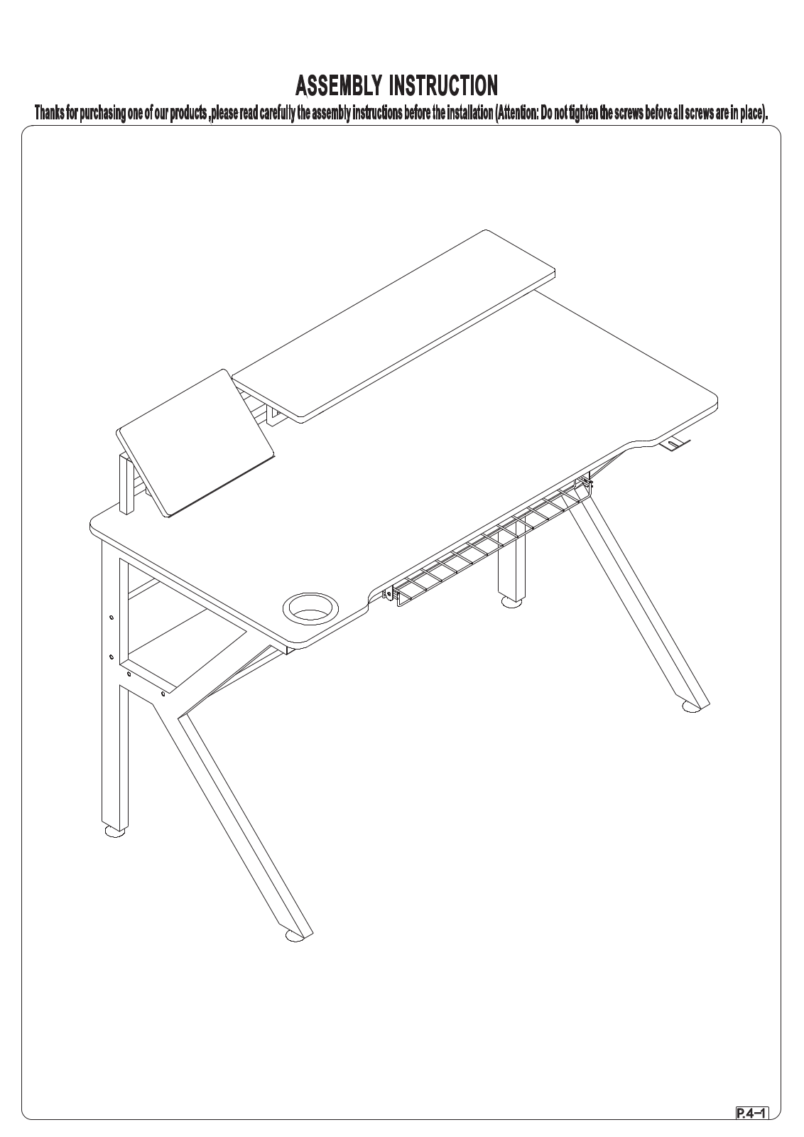 Inbox Zero W001170243 Installation & Assembly - ManualMachine.com