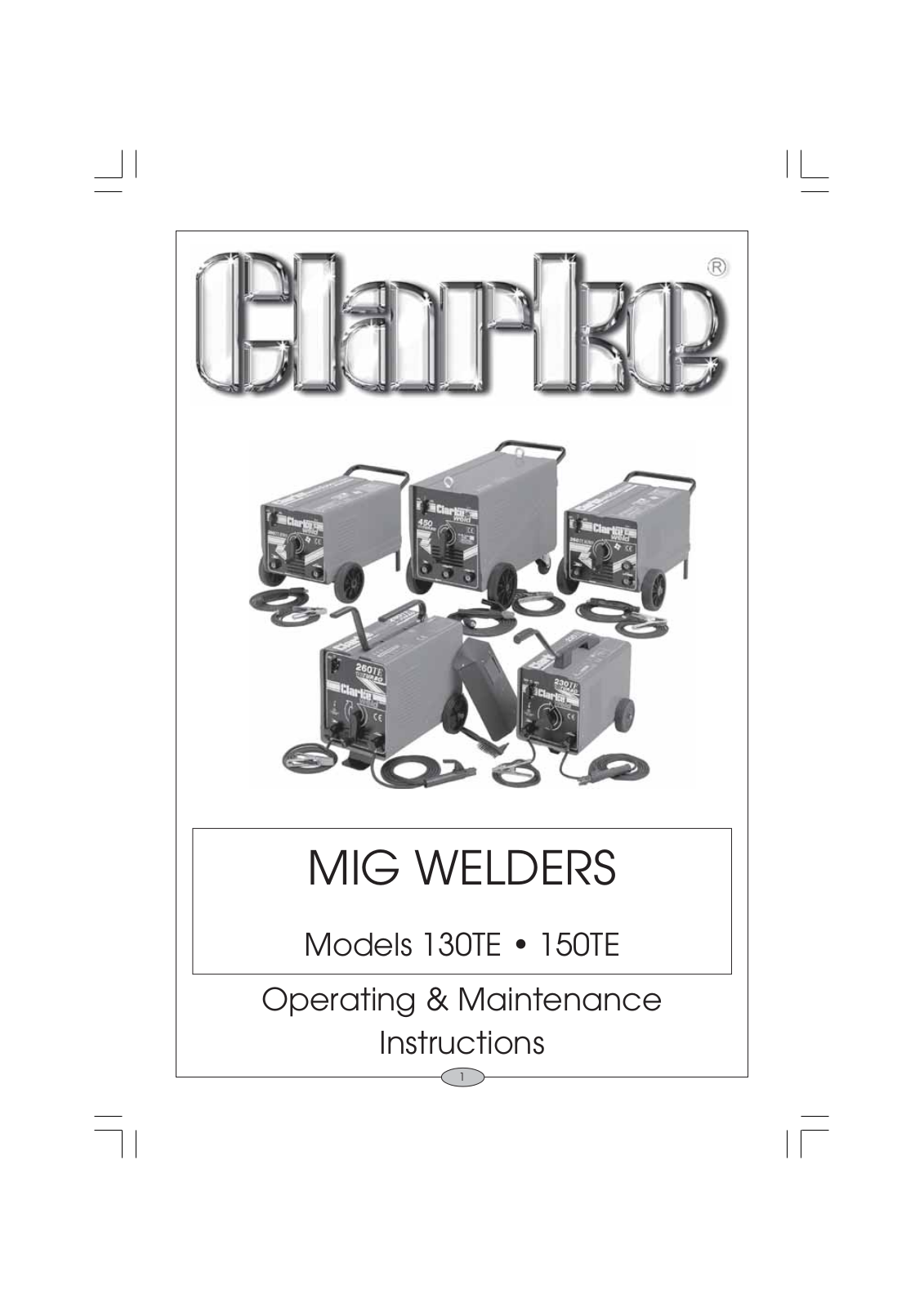 Clarke MIG 130TE, 6010140 User guide - ManualMachine.com