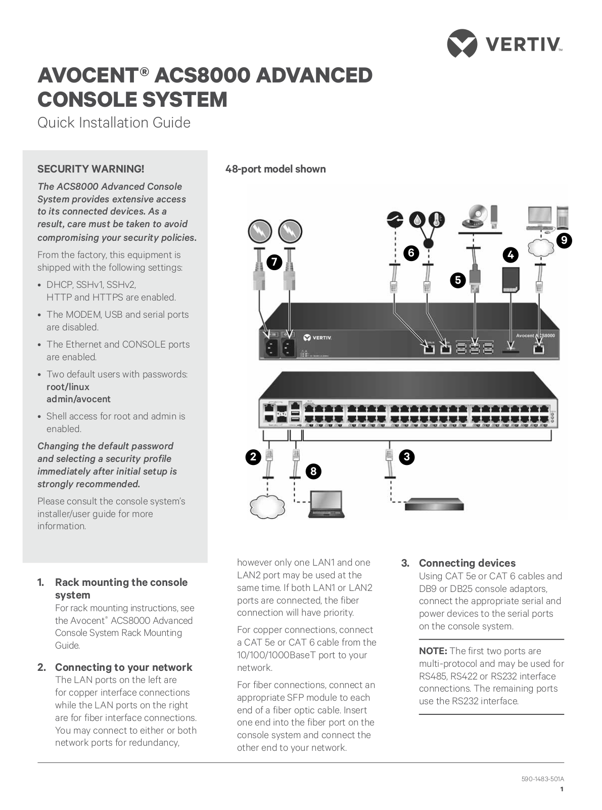 Vertiv ACS8000 User Manual