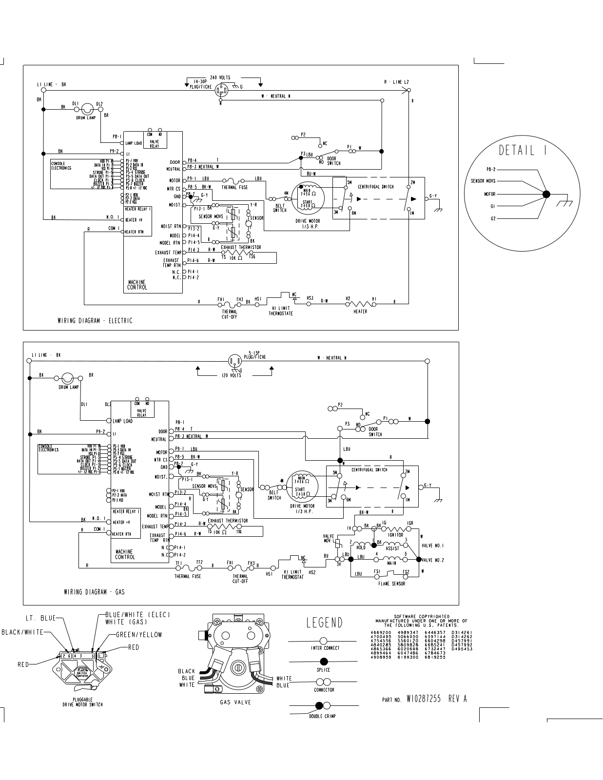 Whirlpool YWED5700XL0 Parts Diagram