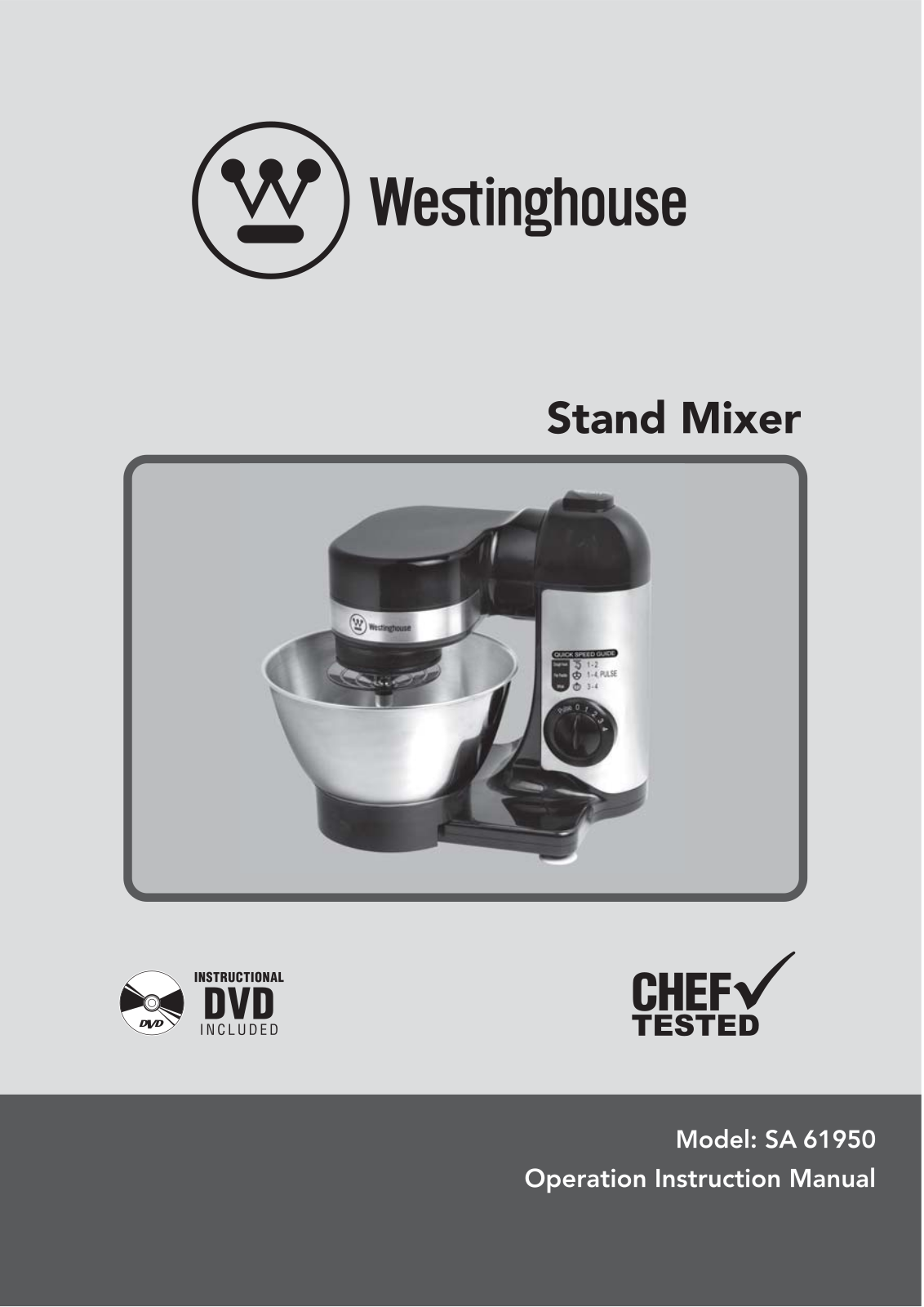 Westinghouse SA61950 User Manual