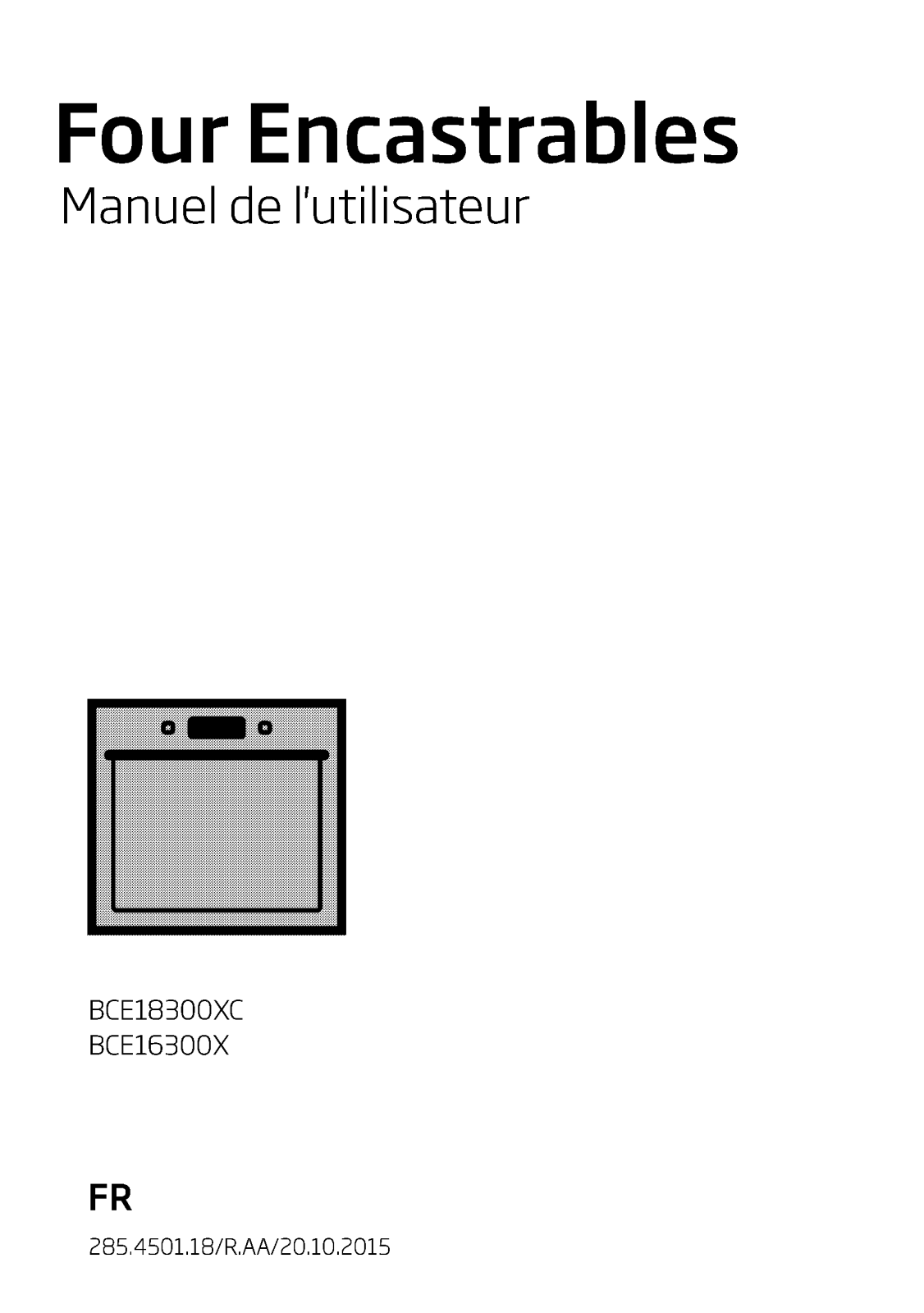 Beko bce18300xc User manual