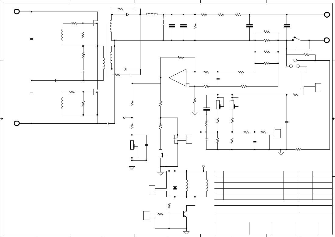 VOLTCRAFT PSP 1803-OUTPUT CONVERTER CIRCUIT Diagram