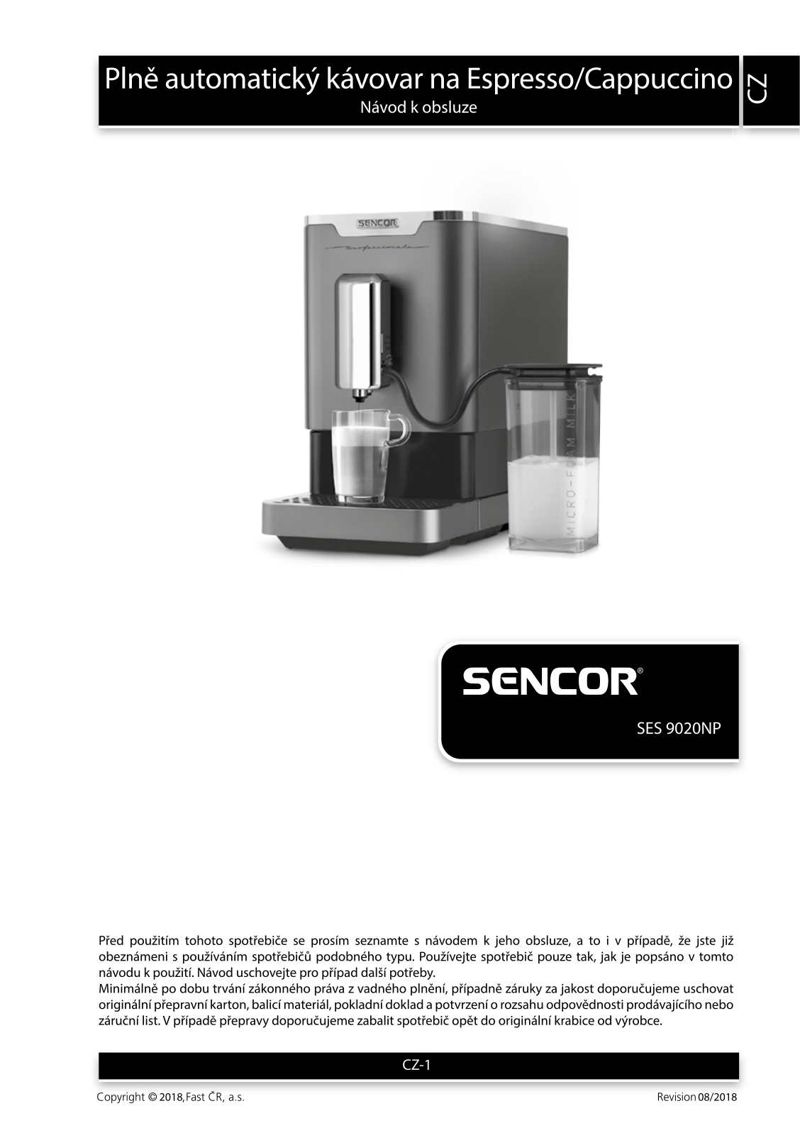 Sencor SES 9020NP User Manual