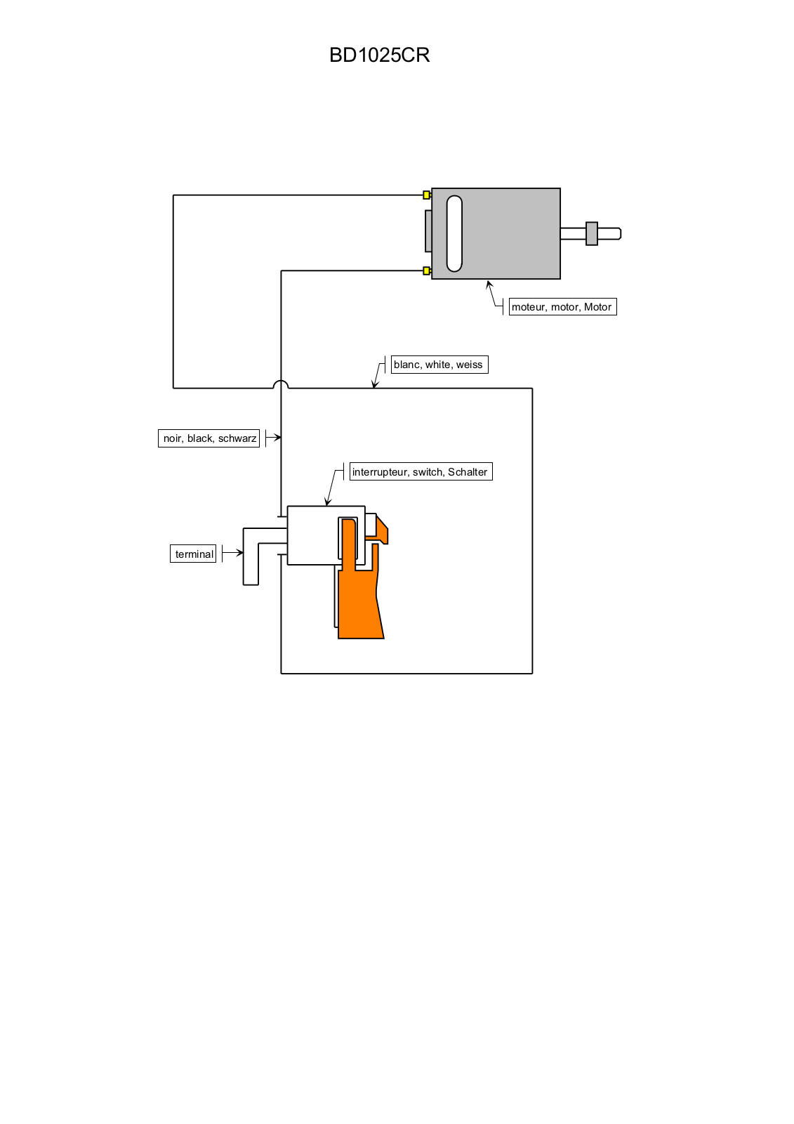 Ryobi BD1025CR User Manual