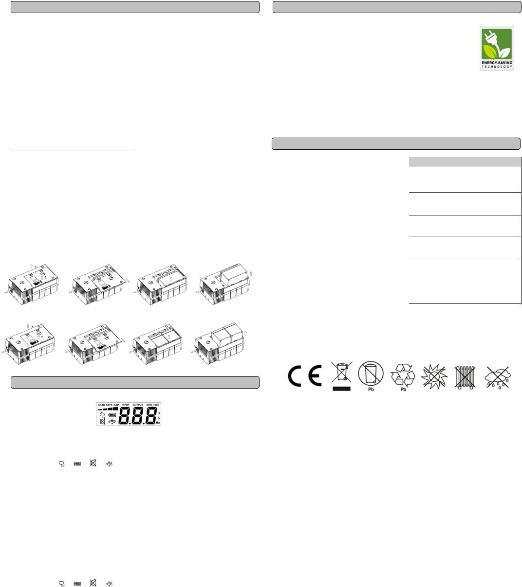 CyberPower BR700ELCD, BR1000ELCD, BR1200ELCD User Manual