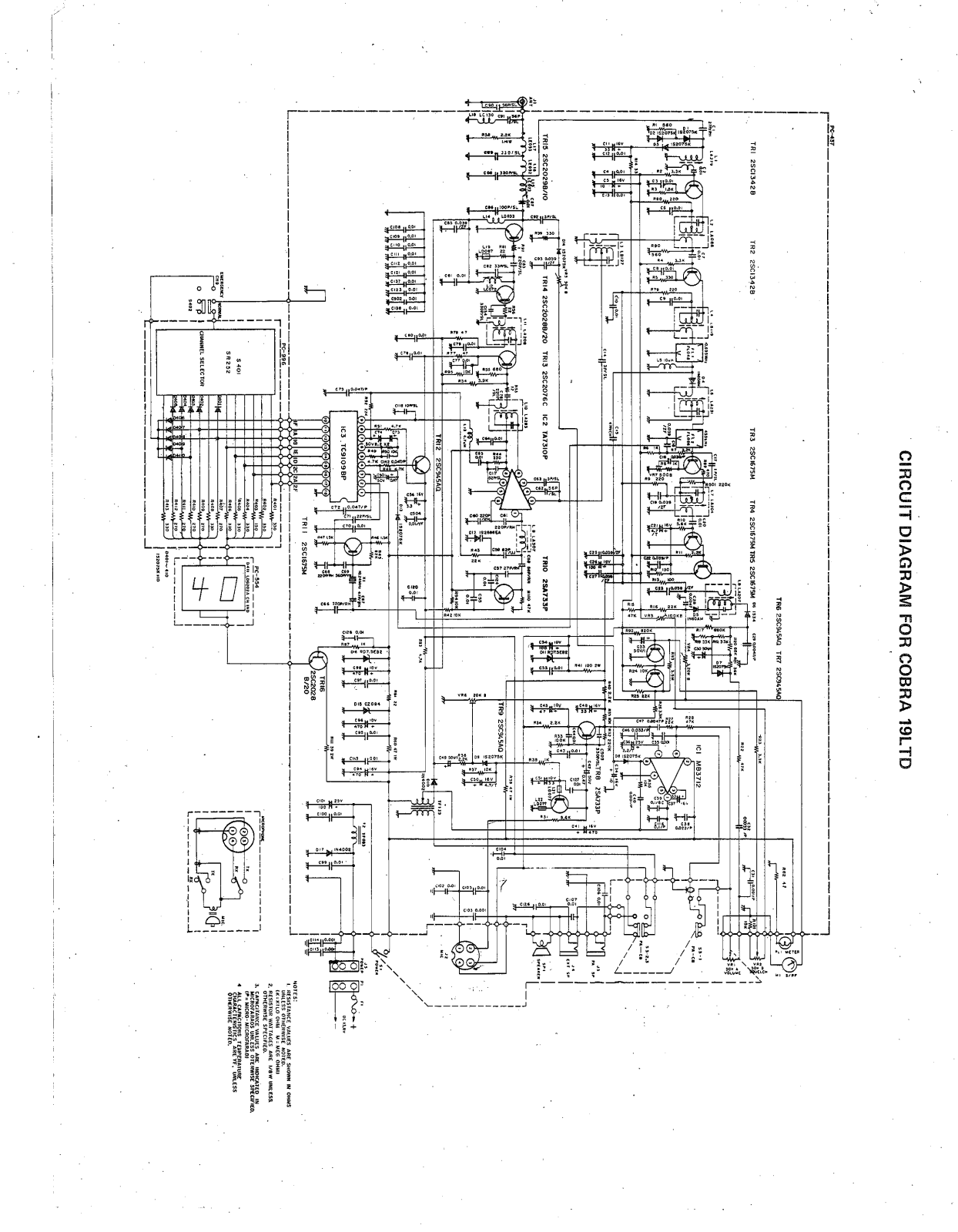 Cobra 19LTD User Manual