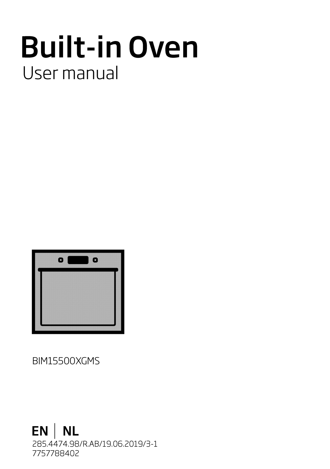 Beko BIM15500XGMS User manual