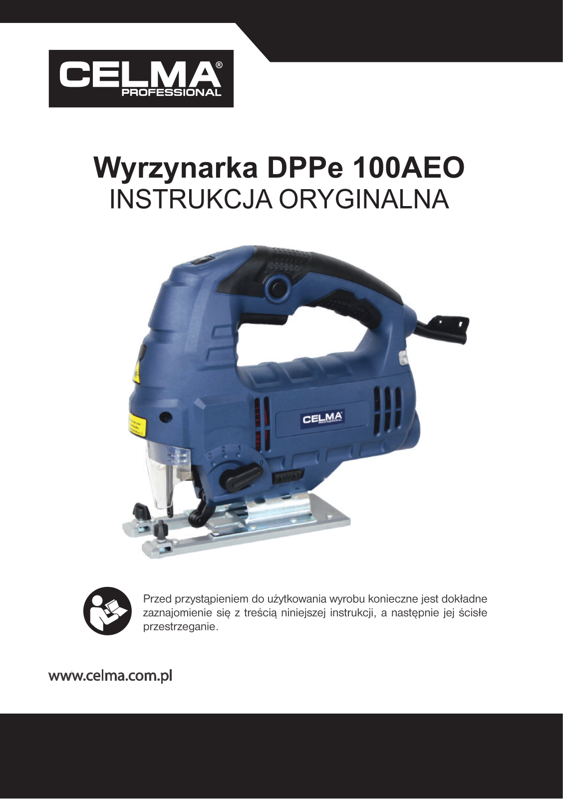 CELMA PROFESSIONAL DPPe 100AEO User guide - ManualMachine.com