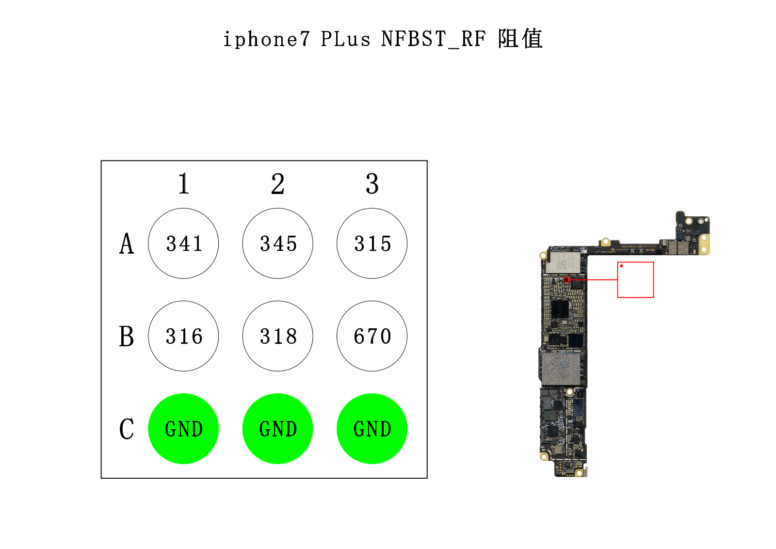 Apple iPhone 7 Plus Schematics NFBST_RF