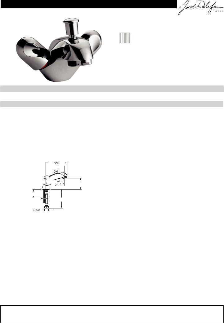 Jacob Delafon GALEO CD E71921-CP User guide