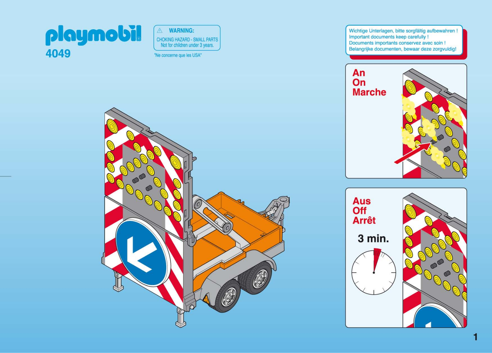 Playmobil 4049 Instructions