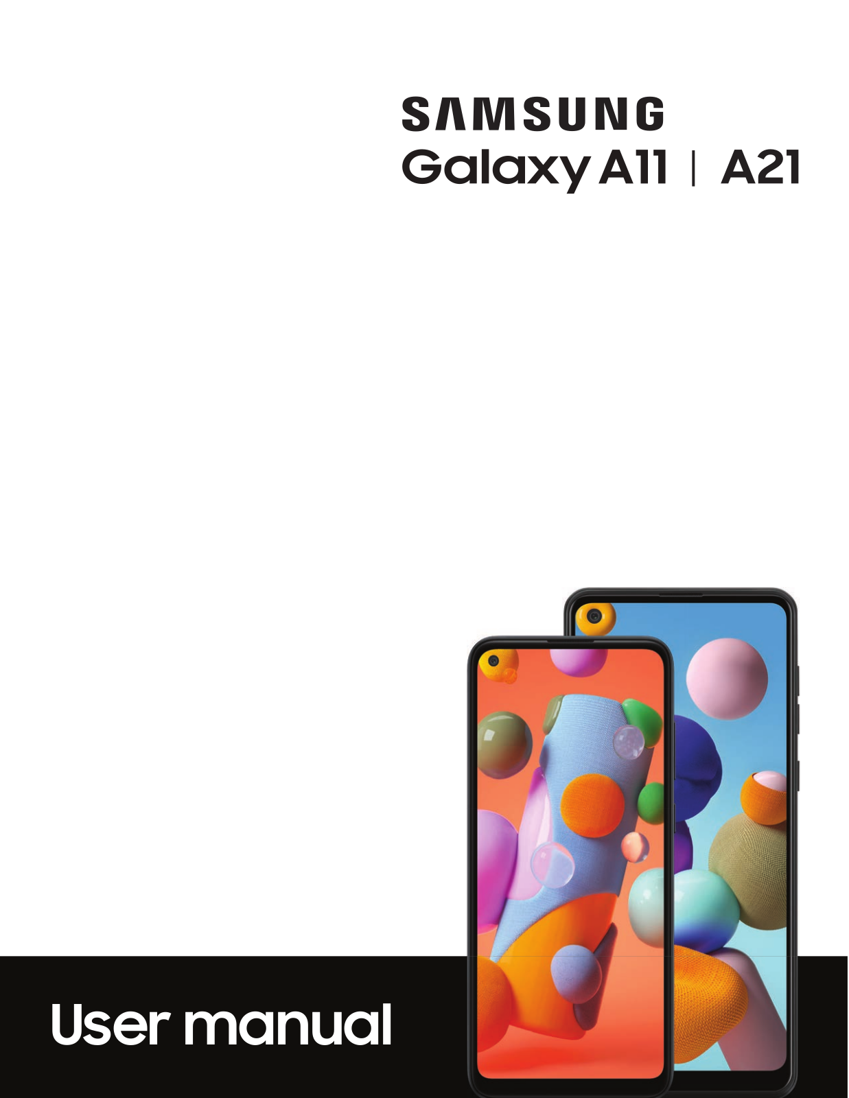 Samsung Galaxy A11, Galaxy A21 User Manual