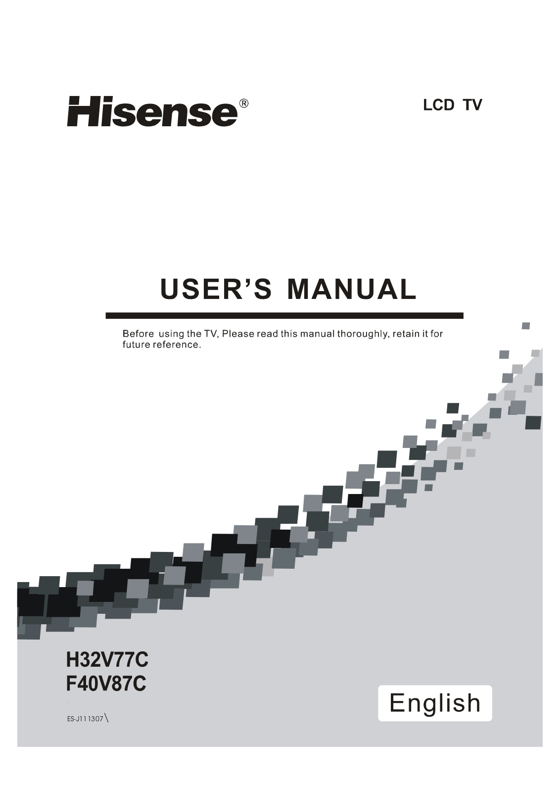 Hisense H32V77C User Manual