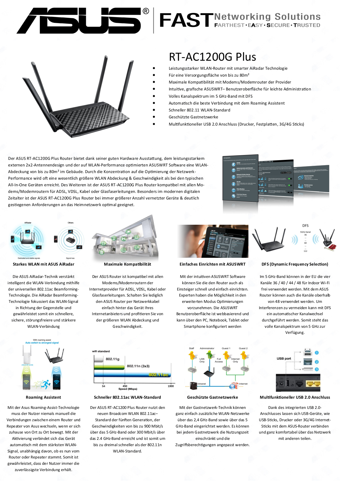 ASUS RT-AC1200G Plus User Manual