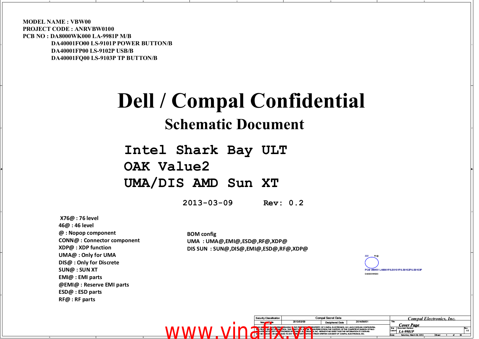 Dell 15-3537 Schematics