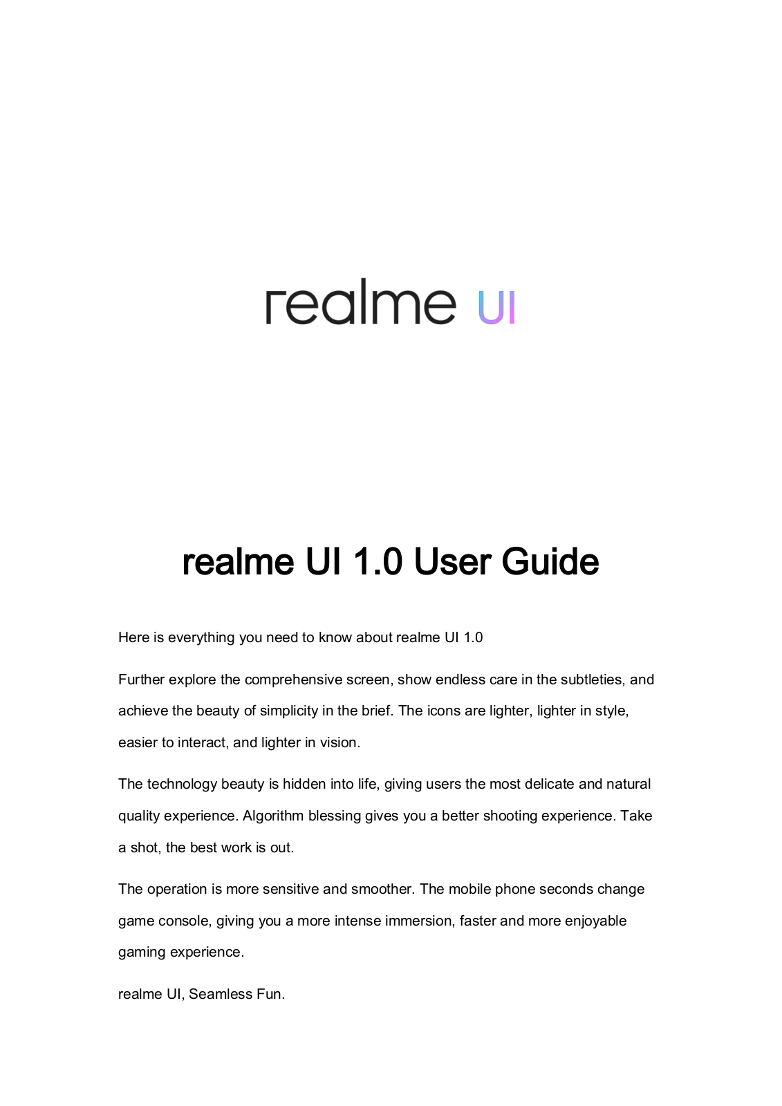 Realme 6i User Guide