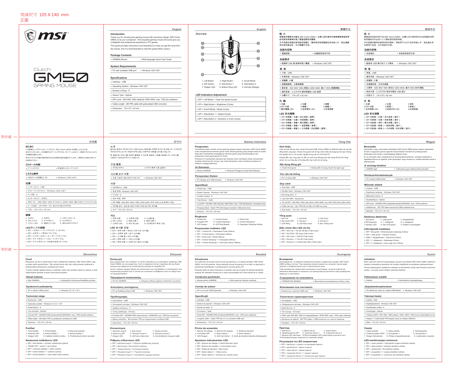 MSI S12-0400C60-PA3 User Manual