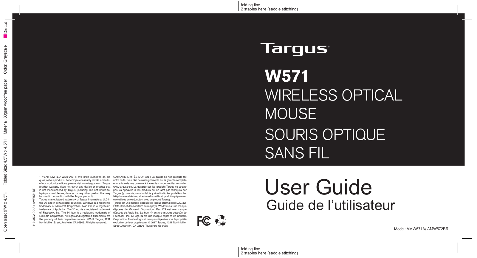 Targus 000076 Users Manual