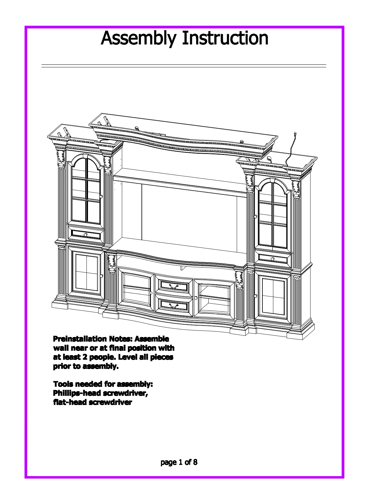 Lark Manor™ DRBC6370 Installation & Assembly - ManualMachine.com