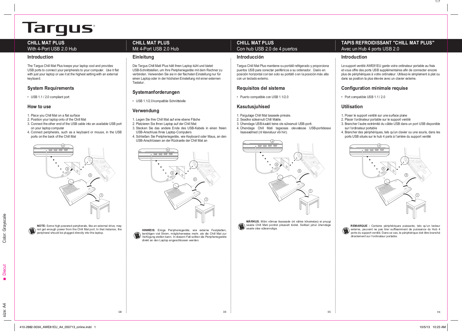 Targus AWE81EU User Manual