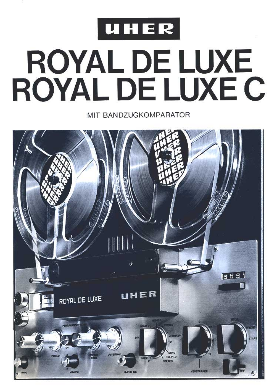 Uher Royal de Luxe Brochure