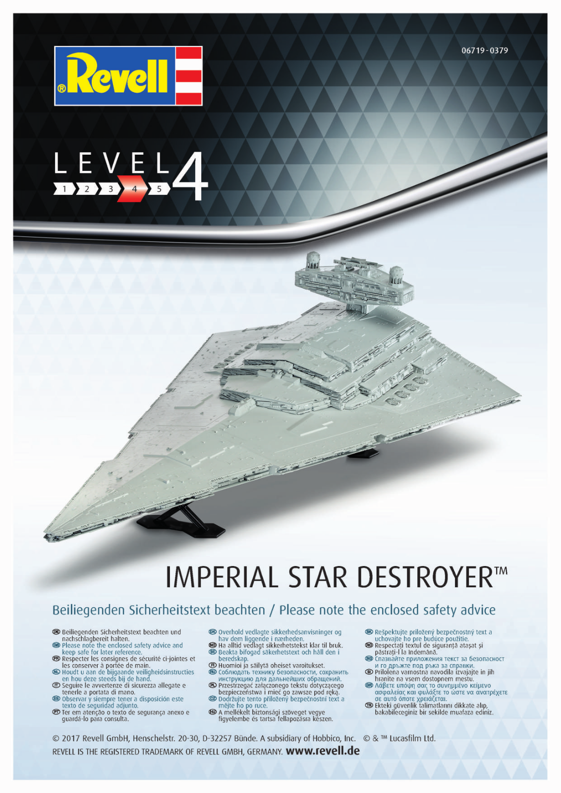 Revell Imperial Star Destroyer Service Manual