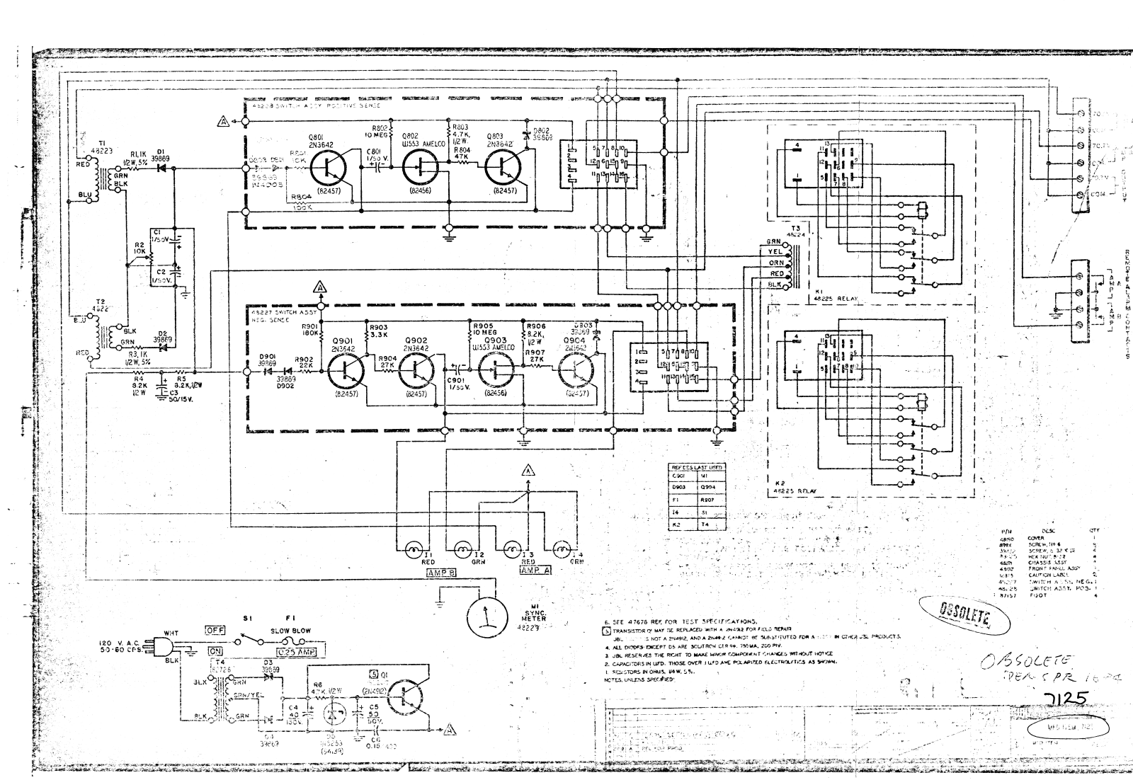 Studio SJBL-7125 User Manual