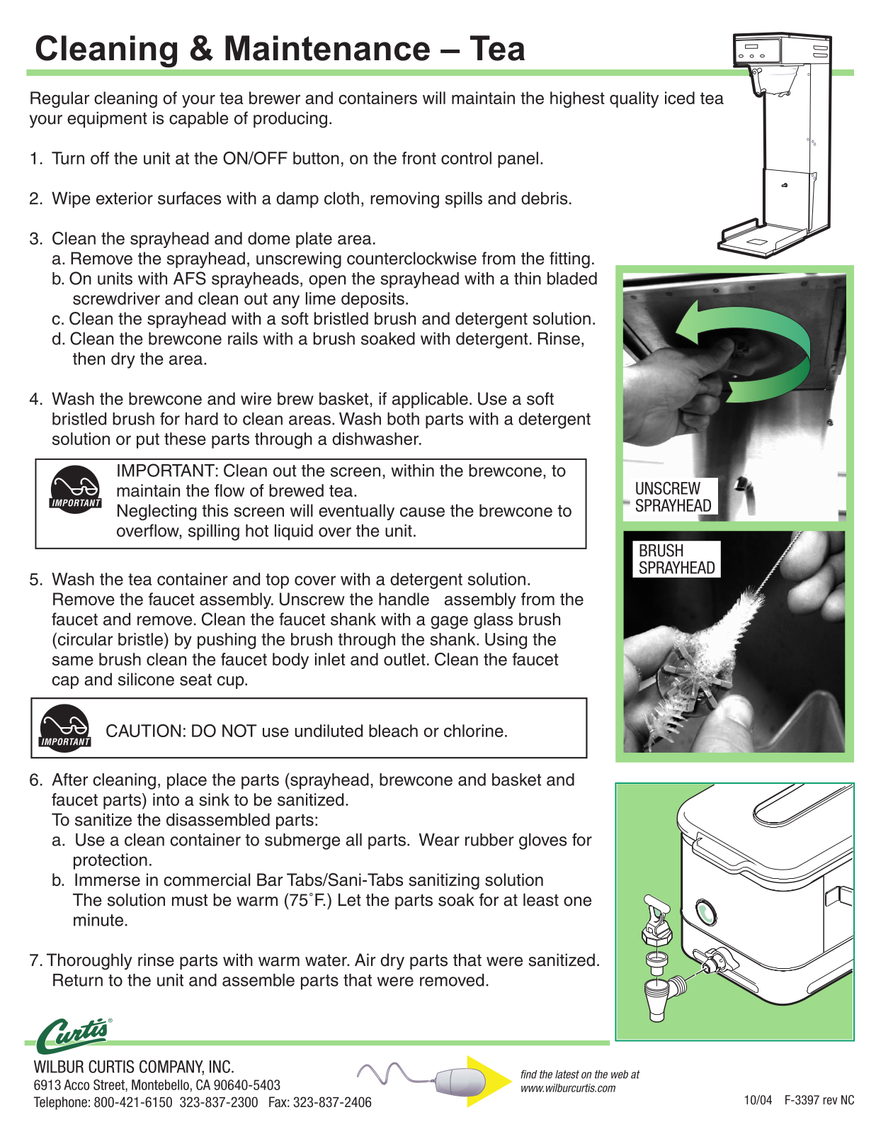 Wilbur Curtis CBP Installation  Manual