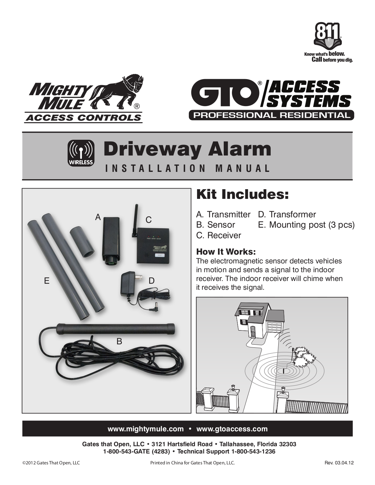 Mighty Mule FM131 User Manual