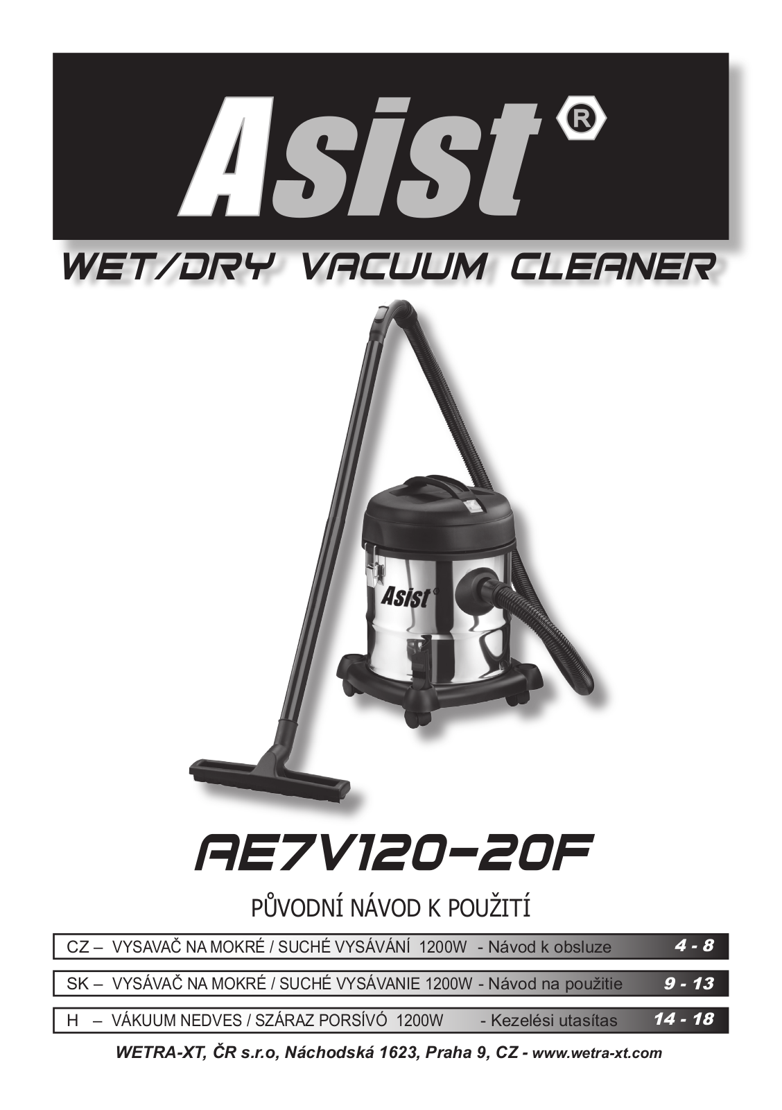 Asist AE7V120-20F User Manual