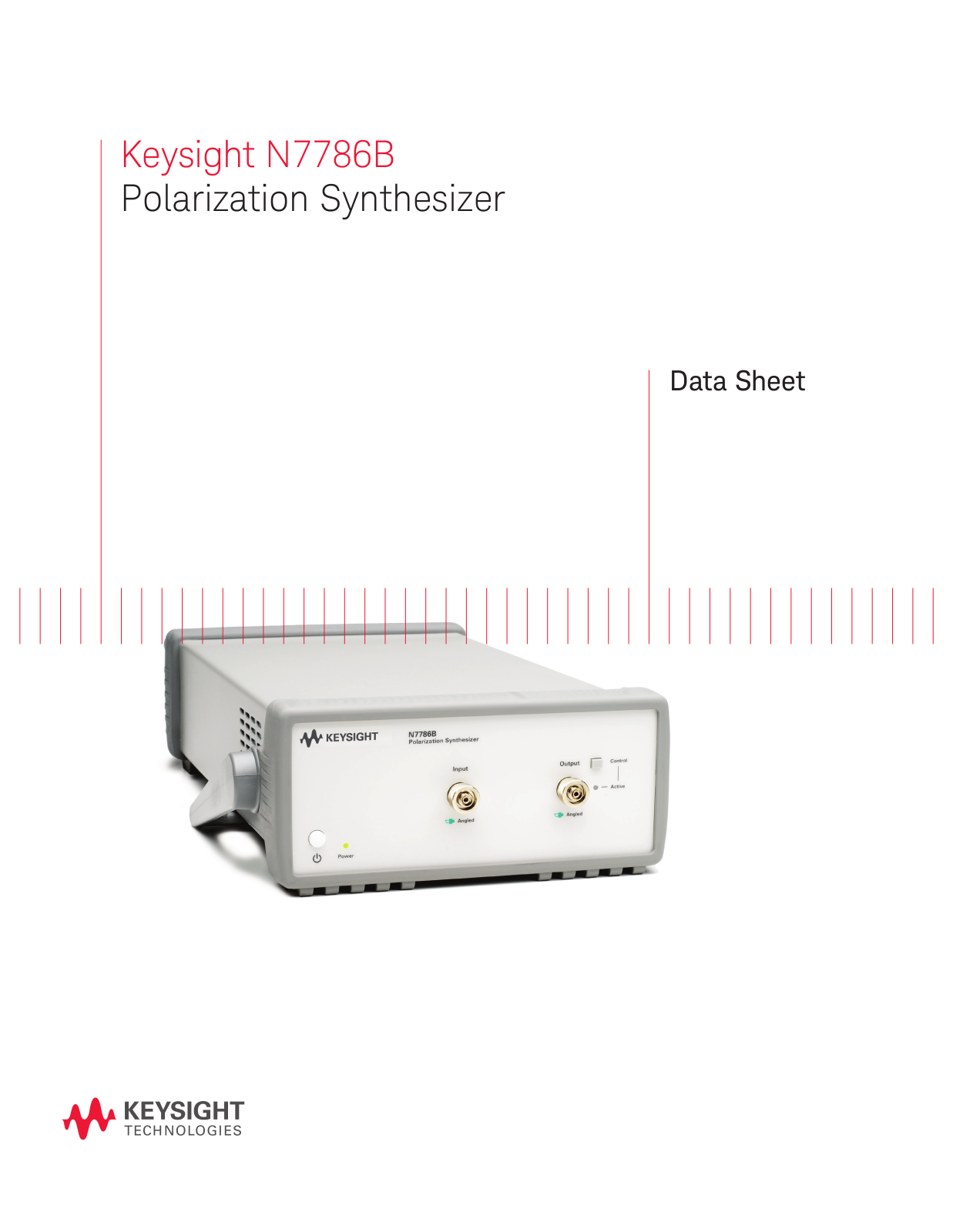 Keysight N7786B Datasheet - ManualMachine.com